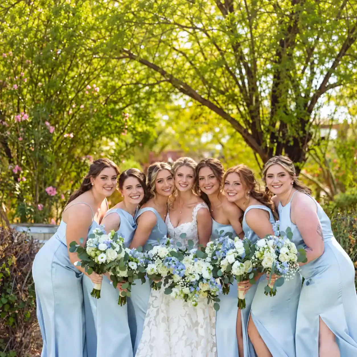 Weddings Bride and Bridesmaids